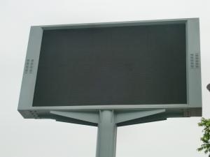Quality Stadium Big Outdoor Advertising Screen Waterproof Iron Structure MBI5124 IC for sale