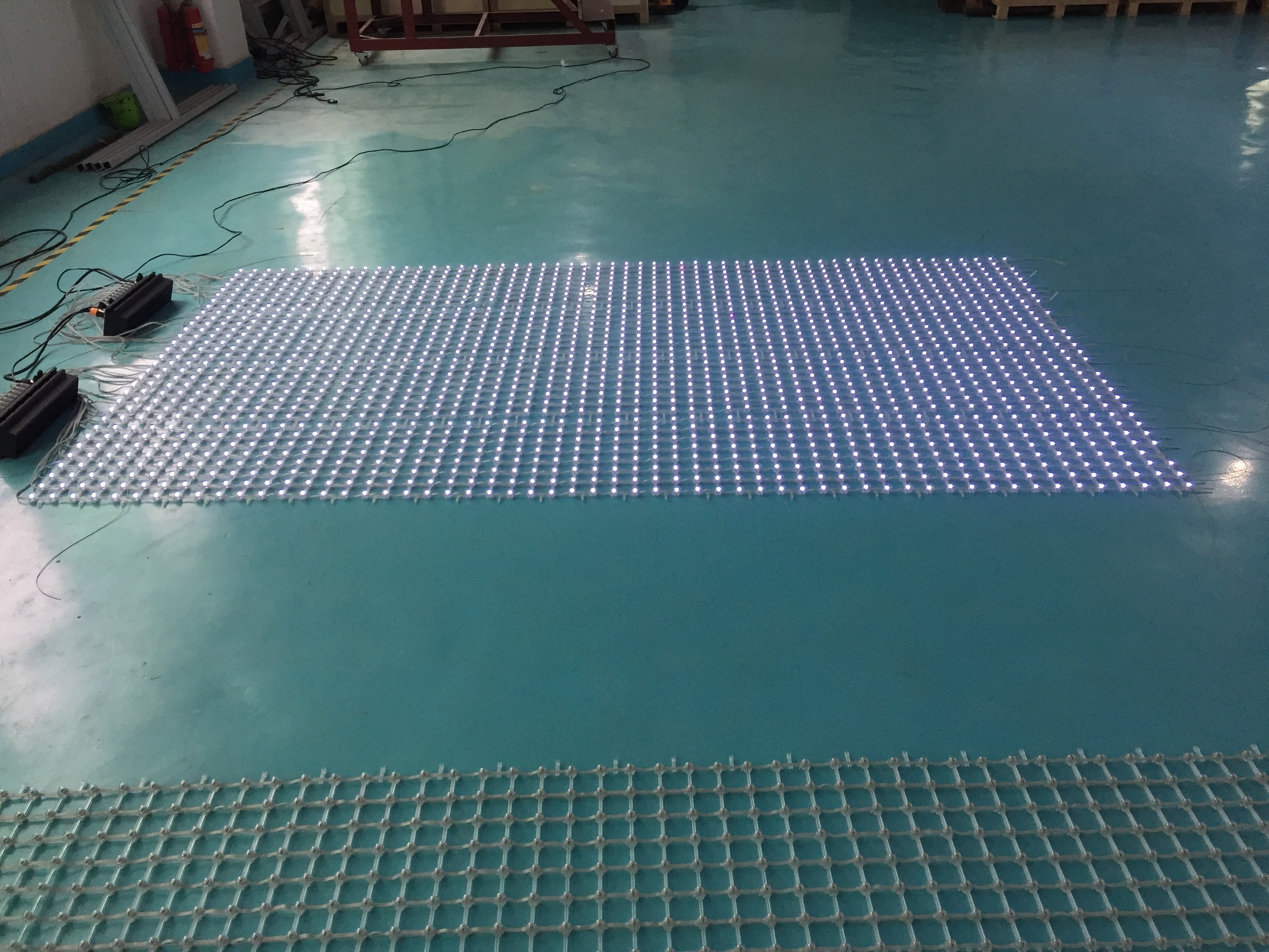 Quality Soft Flexible LED Video Panels Ultra Thin Large Size With Waterproof Connectors for sale