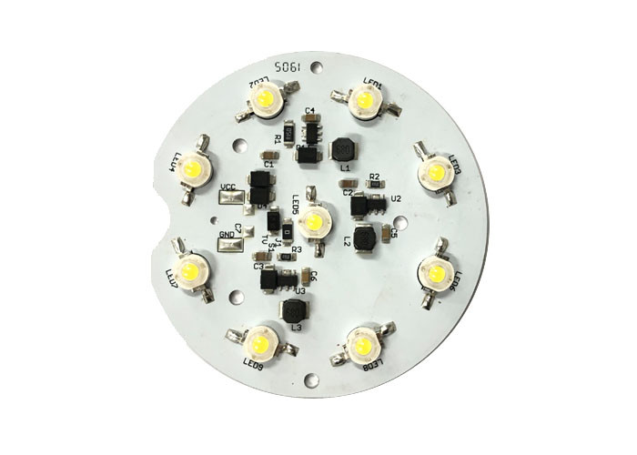 Quality SMD 2835 LED PCB Assembly 18W Custom LED Headlamps Forward Lighting PCB Module for sale