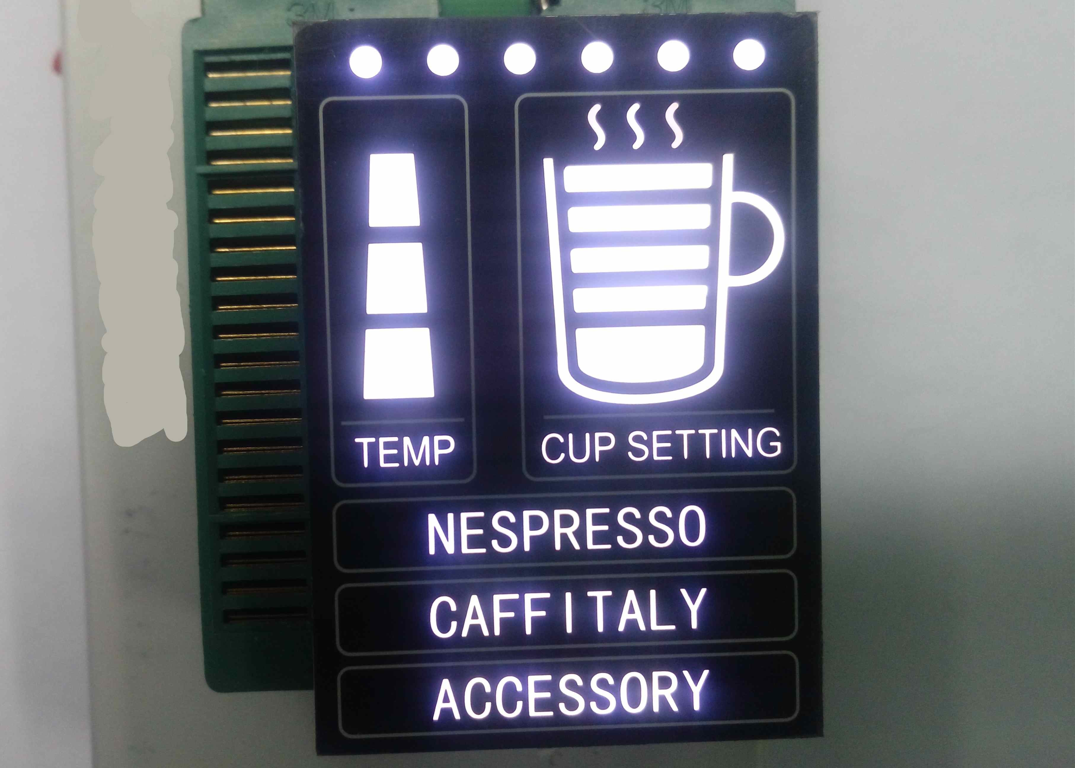 Buy cheap Coffee Maker LED Segment Display , DC3V Digital Number Display Board NO M017 from wholesalers