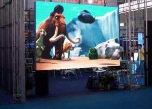 Quality 16 9 Commercial LED Display Screen , Fixed Installation LED Display Aluminum Cabinet for sale