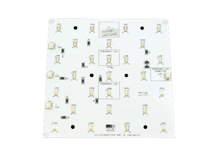 Quality OSLON IR 27 Aluminium PCB Board For LED , Square 940Nm IR Flood LED Lamp PCB Array Mounted for sale