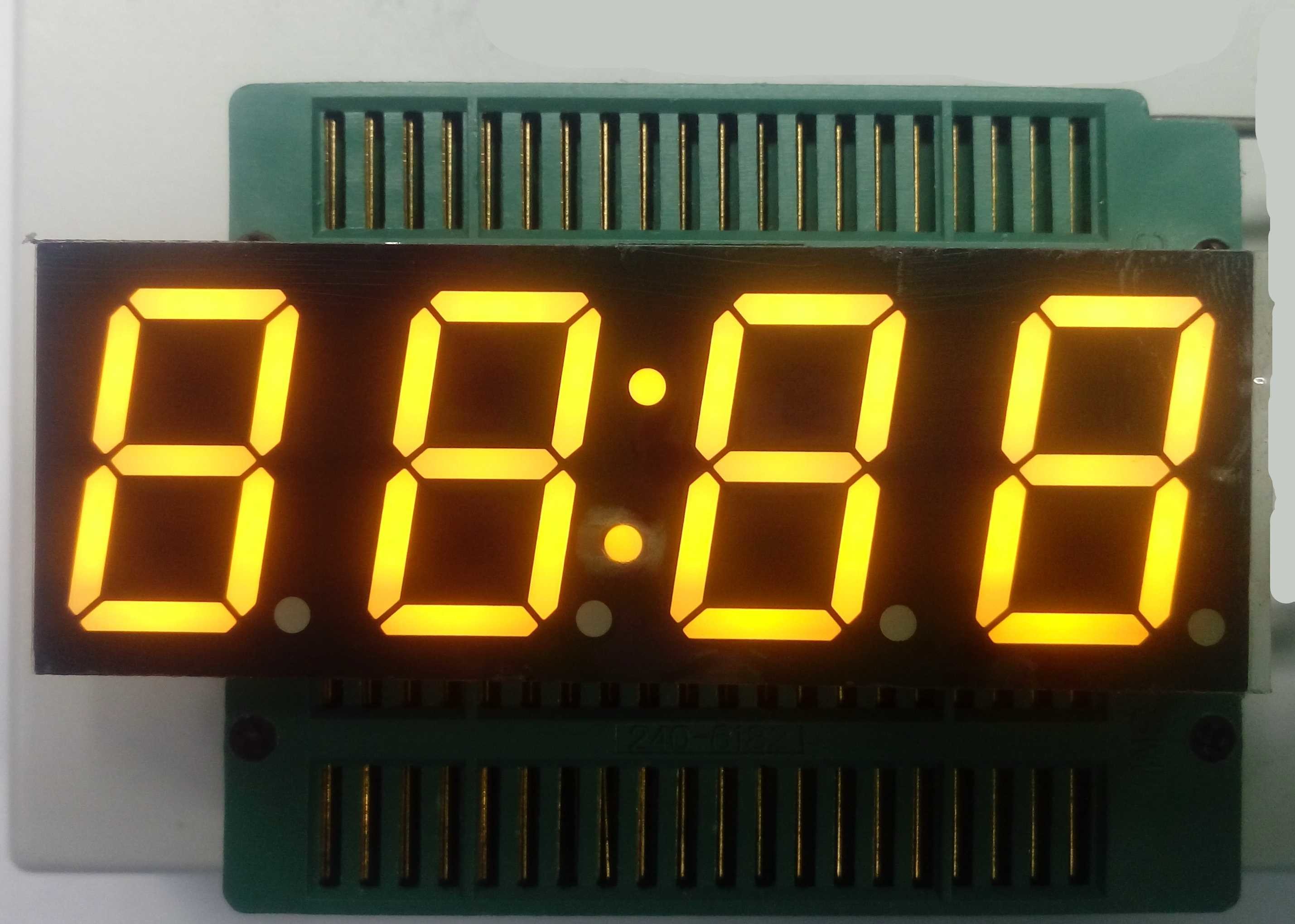 Quality Durable LED Segment Display NO 77 Self Luminous Readable Display Long Service Time for sale