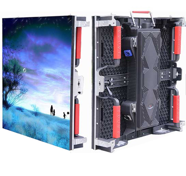 Buy Waterproof Outdoor LED Video Wall Rental  P4.81 500*1000mm Die Casting Cabinet at wholesale prices