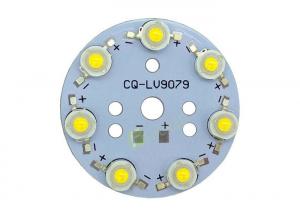 Quality 7 LEDs High Power Surface Mount Pcb Assembly , Led Pcb Plate With Aluminum Base Board for sale
