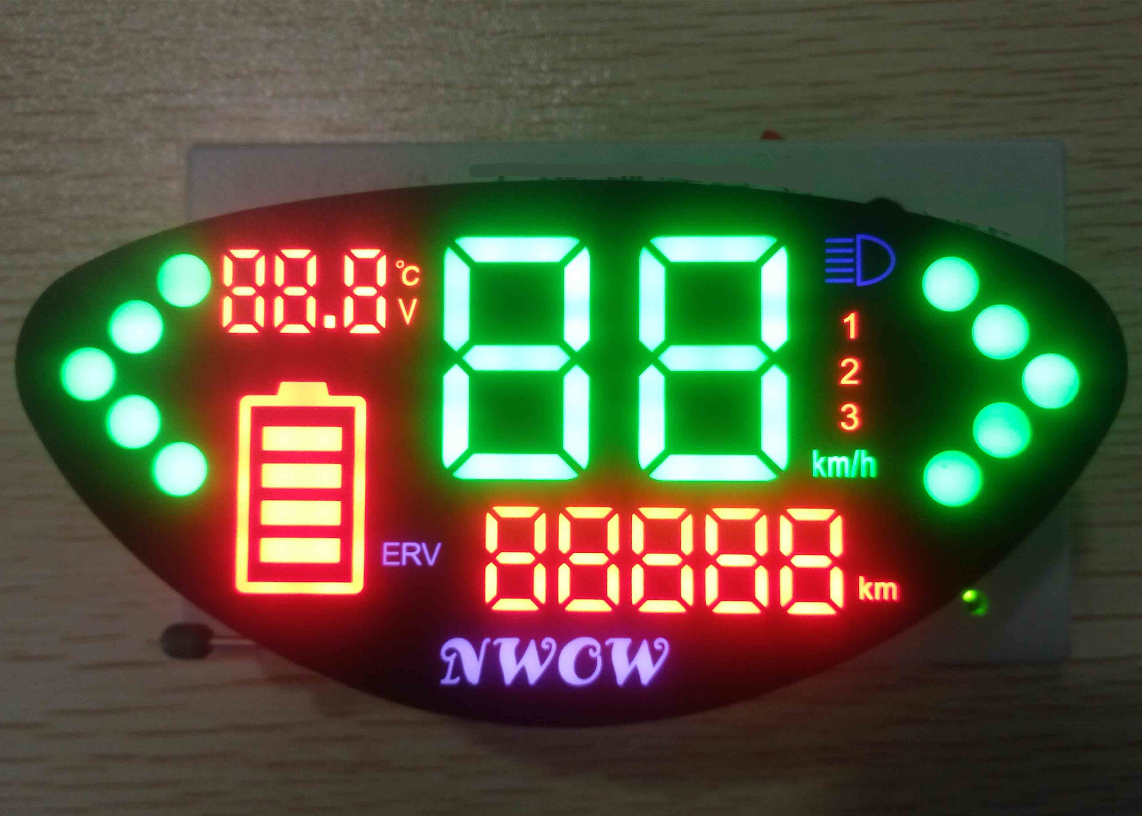 Quality NO M027 LED Display Components Part , Electric Car Display High Brightness for sale