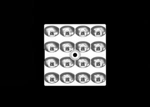 Quality SMD 3030 Type Optics Wide Angle Led Lens Easy Installation For City Lighting / Lamp for sale
