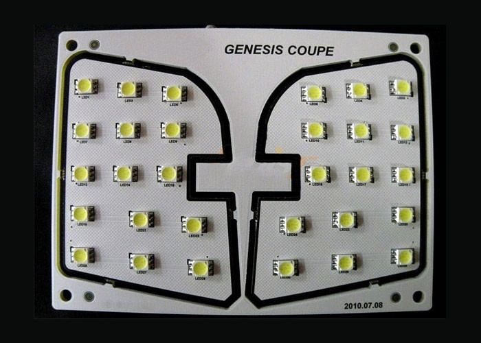 Quality Genesis Coupe Vehicle LED PCB Dome Light Module 120 Degree Angle With SMD LEDs for sale