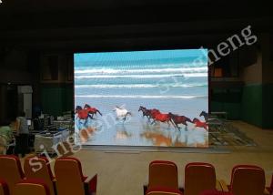 P4 Indoor Full Color Rental LED Display 1R1G1B Pixel Configuration Easy To Install
