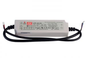 Quality Waterproof 40W LED Driver Power Supply With 24VDC Single Output LPF-40-24 CC+CV for sale