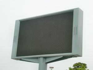 Quality High Contrast LED Display Outdoor Advertising , LED Screen Billboard P6 With Iron Cabinet for sale
