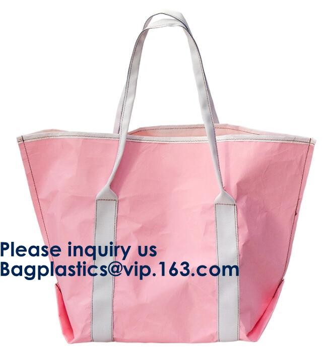 Eco Friendly Reusable Waterproof Tyvek Passport Holder Packing Cubes Toiletry kit Backpack Tote Bag Travel Accessories