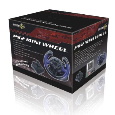 Mini Wired USB Laptop Steering Wheel With Vibration