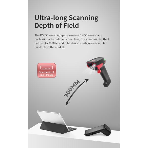 New Product Ideas 2025 Handheld Barcode Scanner Use with Thermal Printer for Pos