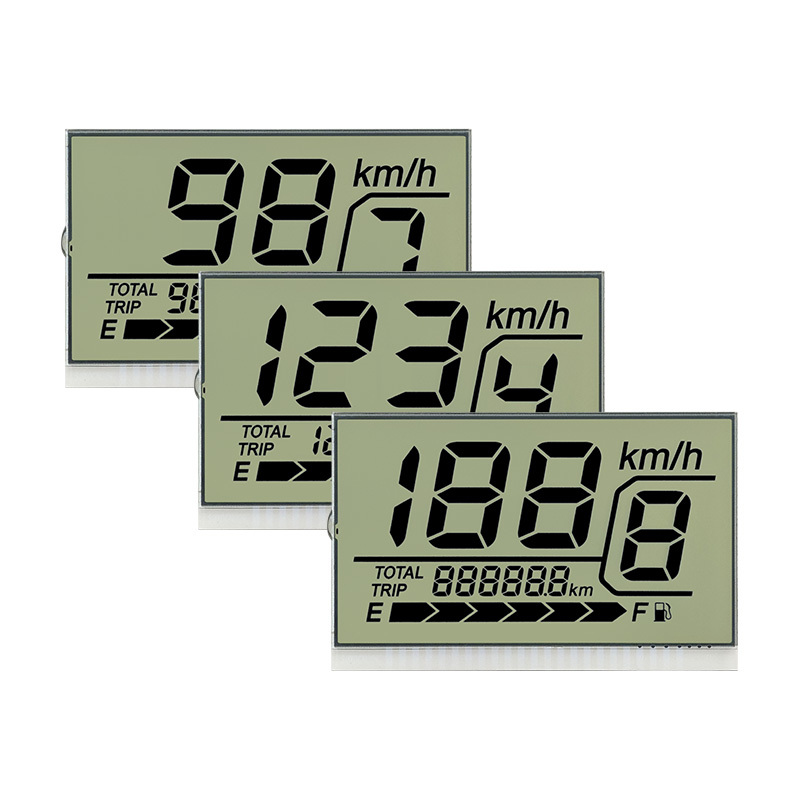 Custom TN STN HTN FSTN VA Monochrome LCD Display For Industrial Equipment Monochrome LCD