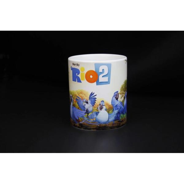 Sublimation Promotional Coffee Mugs Custom Picture 300ml Capacity
