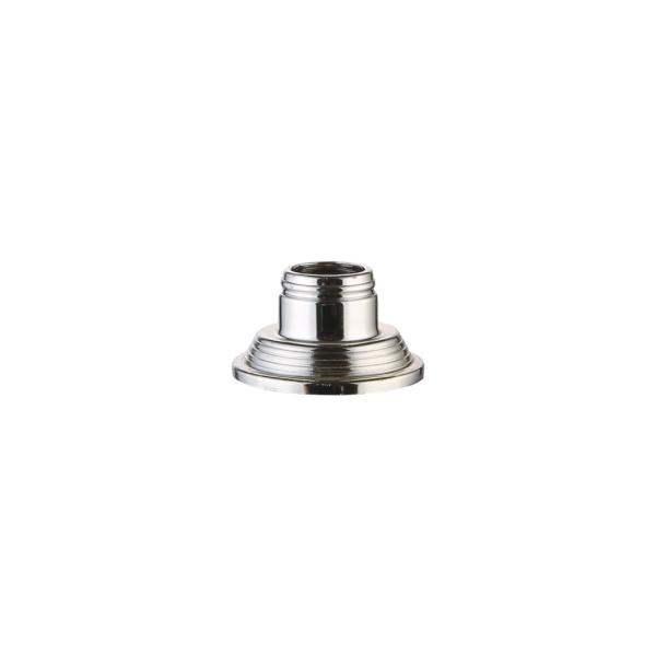 Unique Perfume Glass Bottle 100 ml with Black Aluminum Perfume Cap