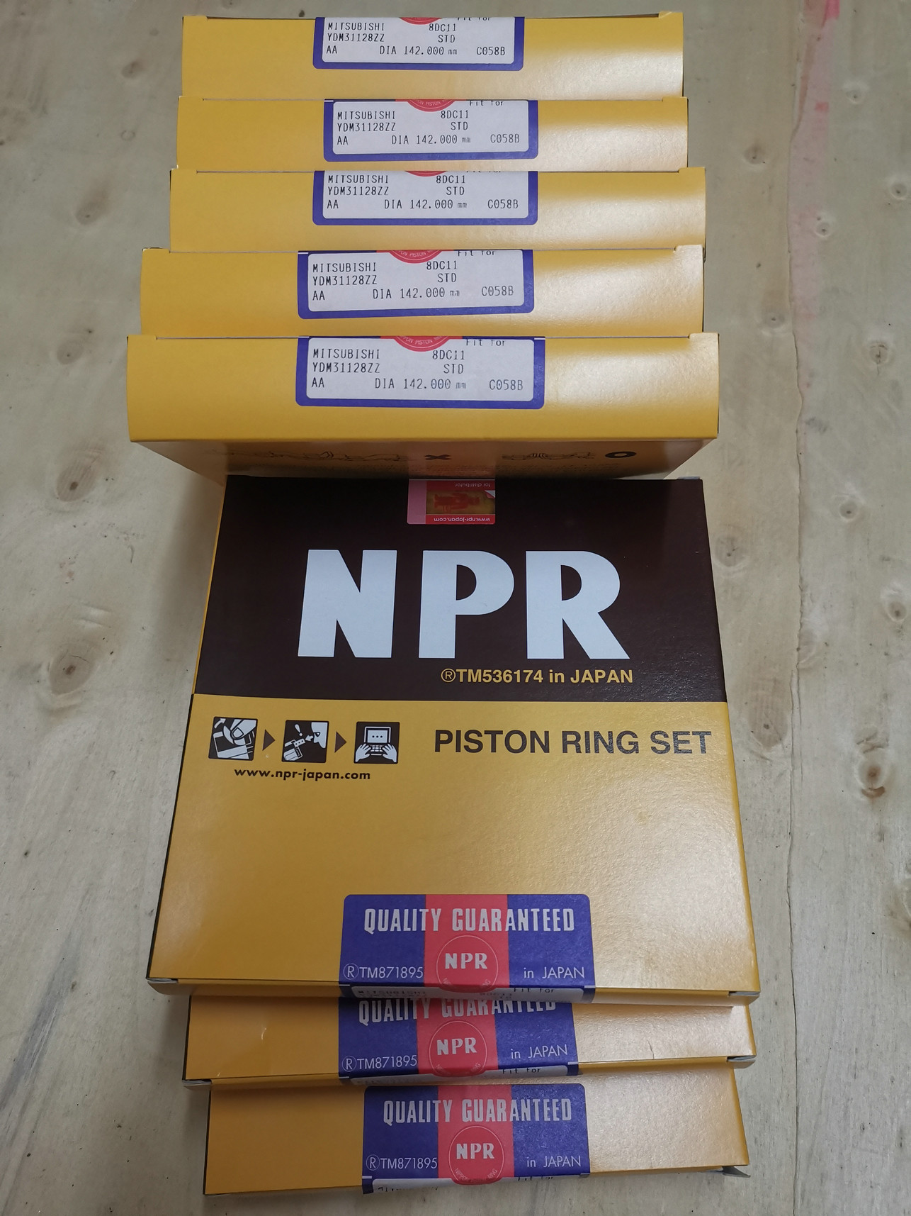 30617-50111 ME090588 Piston Ring For Mitsubishi Diesel Engine Parts 8DC11