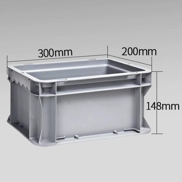 Stackable PP Plastic Logistics Boxes for Industrial Tool Storage Stackable and Durable