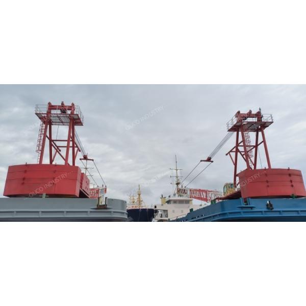 45M Floating Dock Crane for Dredging