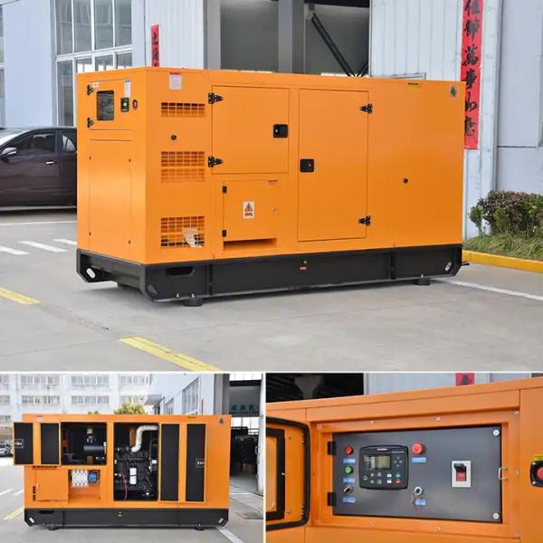 125kva Silent Diesel Generator Sets Sold For Community Use