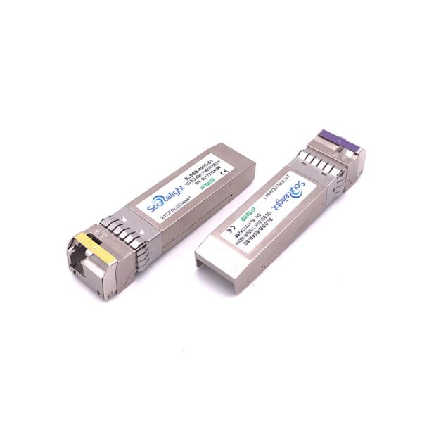 Bidi 80km 10g Sfp+ Optical Transceiver Tx 1490nm With Simplex Lc Upc Connector