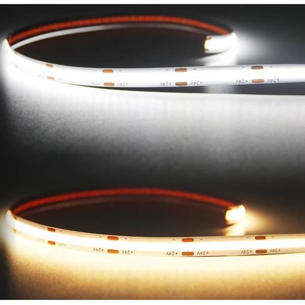 Flexible CSP Led Strip 8mm PCB 400 Leds/M Monochrom