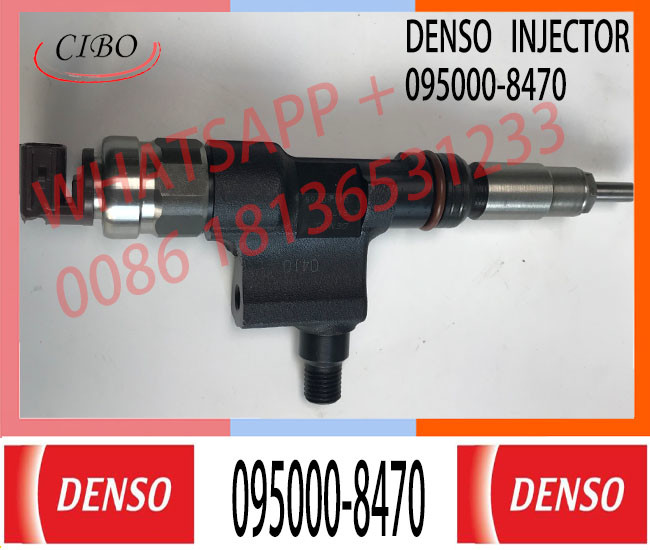 Genuine Fuel Injector 23670-E0410 23670-78160 0950008470 Common Rail Fuel Injector 095000-8470