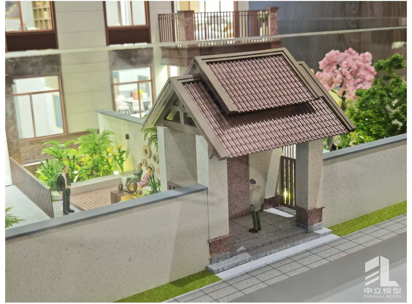 Luxurious villa model view 4