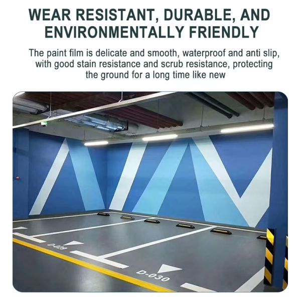 8 Hours Epoxy Floor Top Coat Bright Anti Slip Water Based Primer Paint