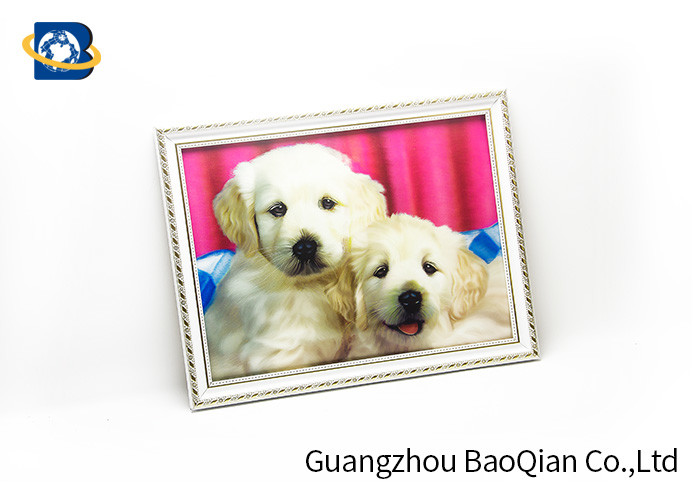 Stereograph Printing 3D Animals Images , 3D Lenticular Photo Home Wall Decor