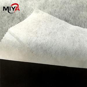 Quality 70% Polyester 25gsm 100gsm Non Woven Interlining Fabric 100cm for sale
