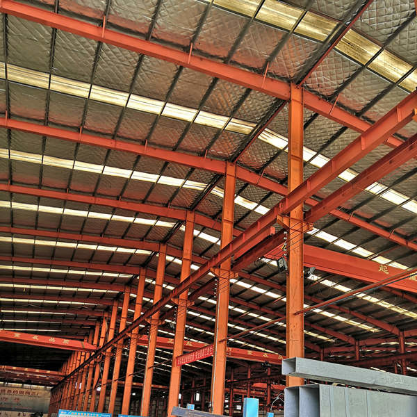 Premium Light Metal Sloping Roof Steel Structure Building Workshop