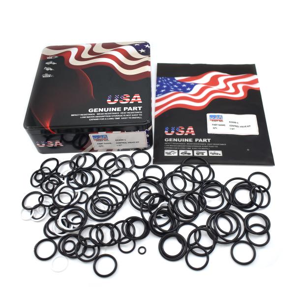EX200 EX200-1 Control Valve Seal Repair Kit Rubber O Ring Kit For Hitachi