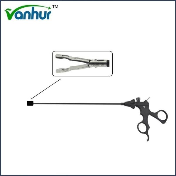 5mm Laparoscopic Instrument Fenestrated Toothless Grasping Forceps with