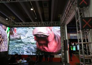 Quality P6 High Brightness LED Display 5000nit Indoor Large LED Screen Rental with Hanging Bar for sale
