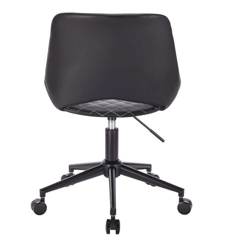 W52xD62xH77cm Black Office Swivel Chair For Home Office Desk And Computer Desk