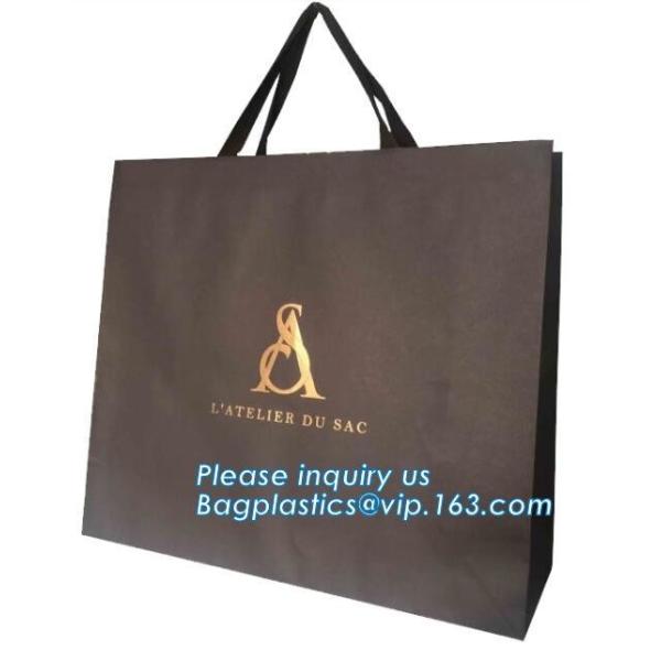 Luxury Paper Wedding Favor Gift Bags,Paper Carrier Bag,Party Bag with Handles,logo carrier bag for shopping nylon bag fo