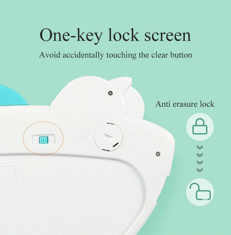 2 to 4 Years Age Range Electronic Drawing Board for Kids and Adults Learning Education