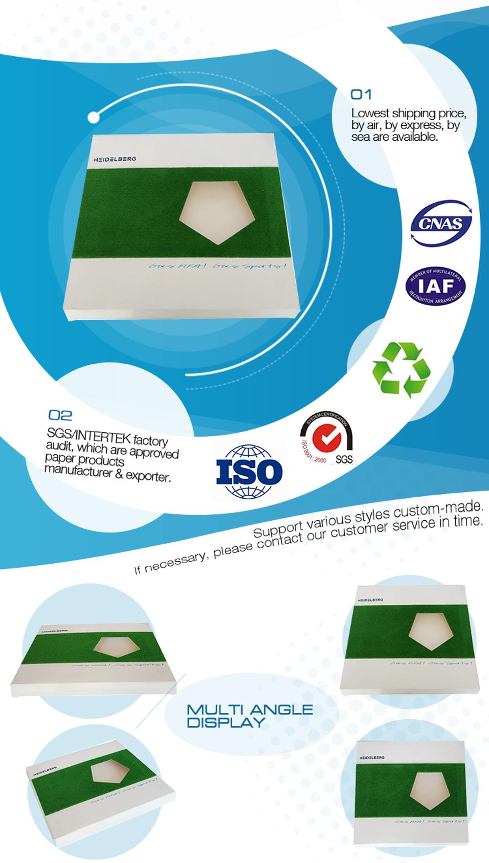 Customized Size Paper Food Packaging Various Style Support For Pizza Pie