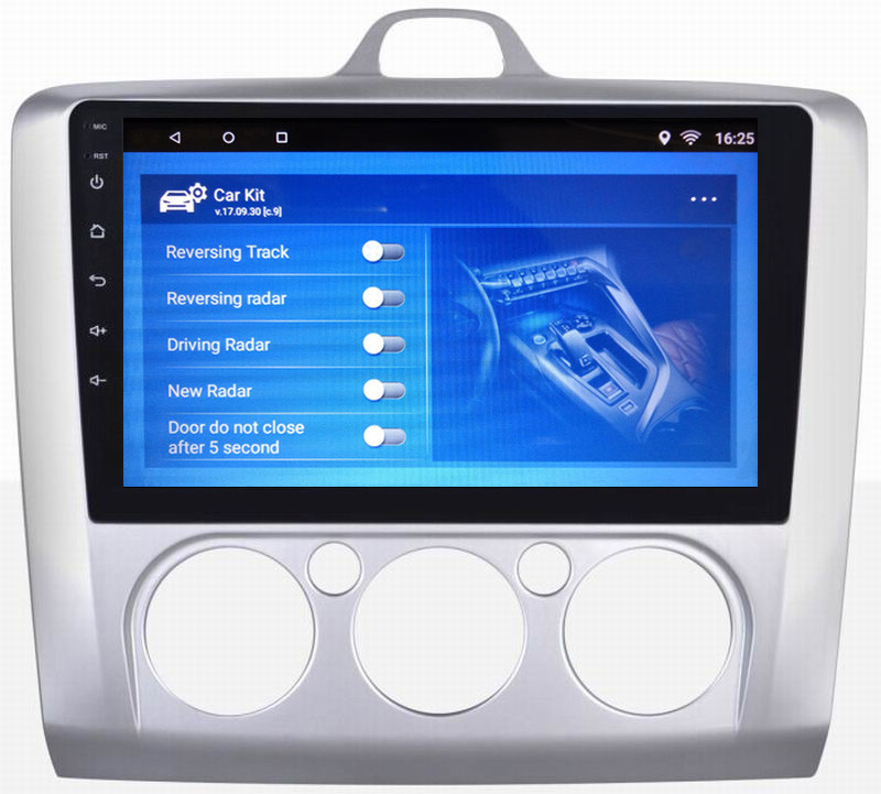 Ouchuangbo car radio stereo multi android 6.0 for Ford Focus 2005-2011 with SWC gps navi 1080P Video 4 Cores