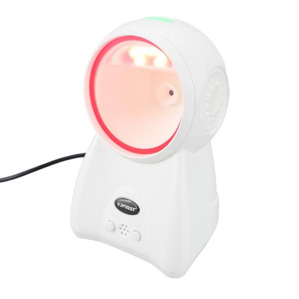 CMOS Desktop Barcode Scanner White Directional Scanner With USB Interface Scanner