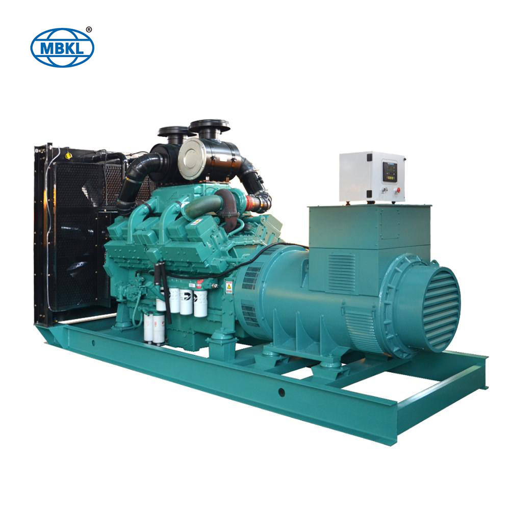 Open Type 625KVA 500KW Cummins Diesel Generator Sets
