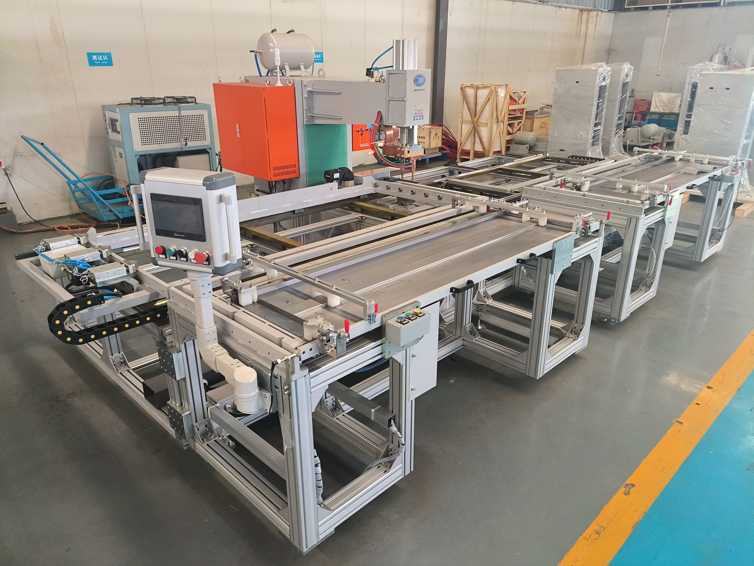 Automatic Multi Point Resistance Welding Machine for Steel Door Production