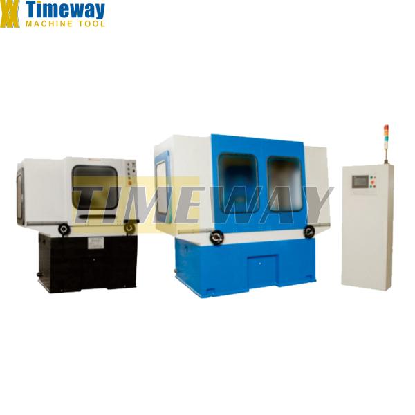 Double Grinding Head Semi-Automatic Control Chamfering Machine for Heavy Workpieces