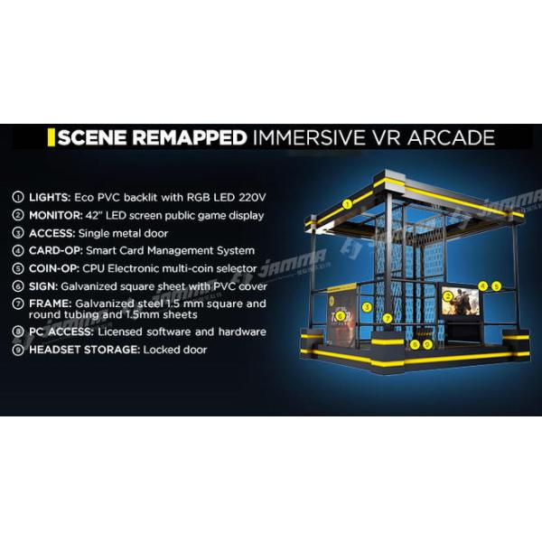 Battle VR Shooting Virtual Reality Simulator Game Machine For Two Person