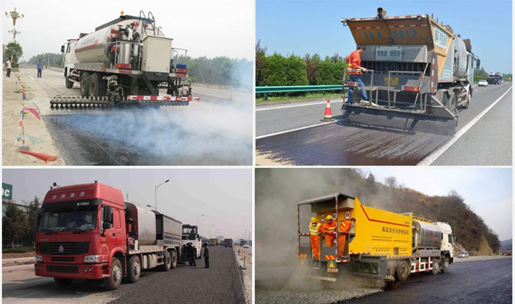 Manufacturer Supplier 4X2 Shacman Asphalt Gravel Spray Chip Sealer Truck