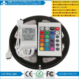 Quality 5M SMD 600LEDS 3528 Non- Waterproof / Waterproof LED Strip 12VDC for sale
