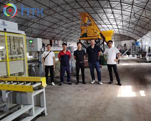 China Multi Function Precast Concrete Wall Making Machine Wet Cast Machinery on sale