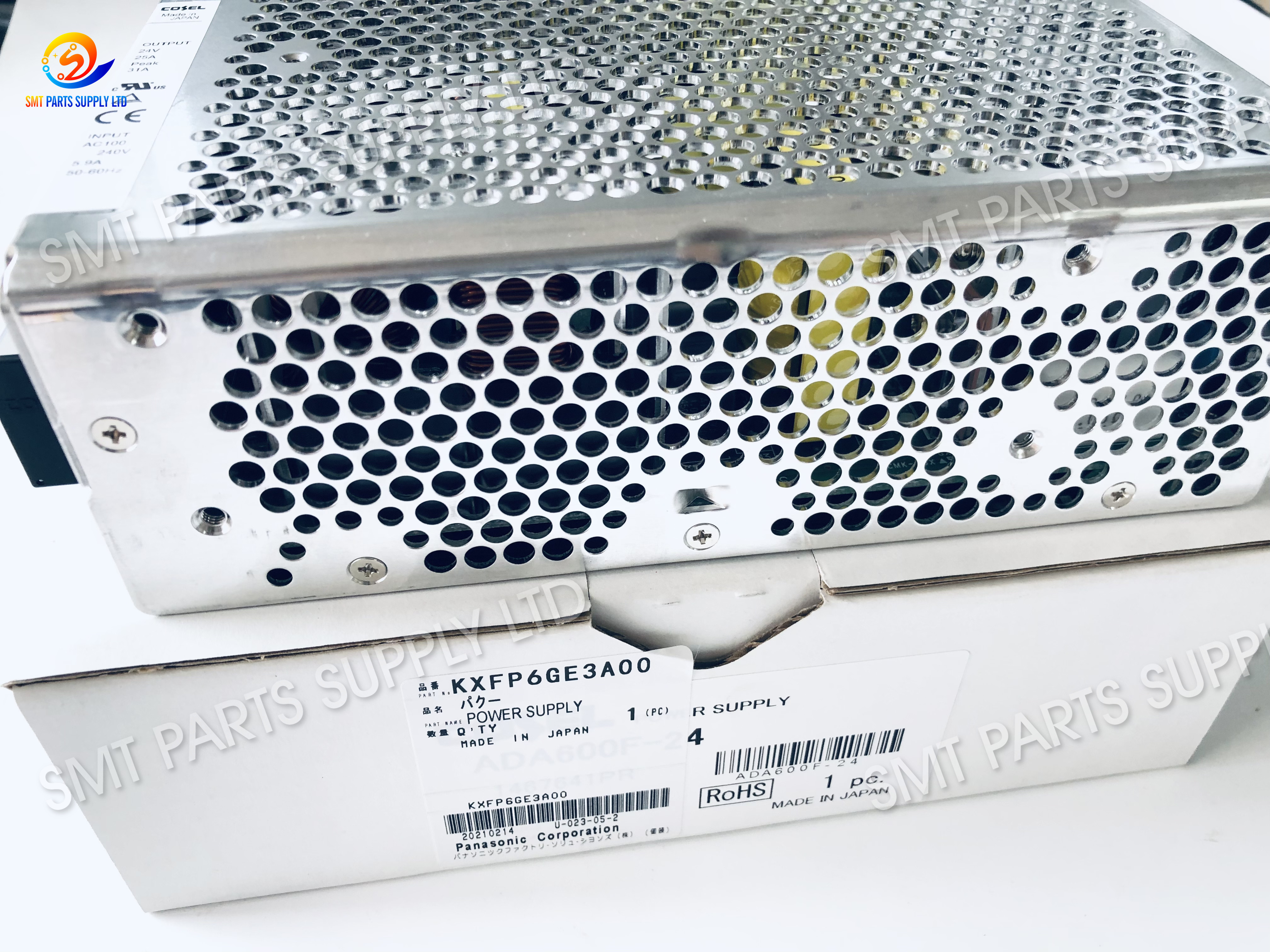 SMT Panasonic Power Supply Cm402 KXFP6GE3A00 Cosel ADA600F-24